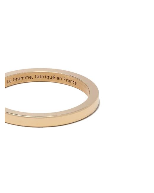 Le Gramme White 18Kt Polished 5 Grams Ribbon Ring