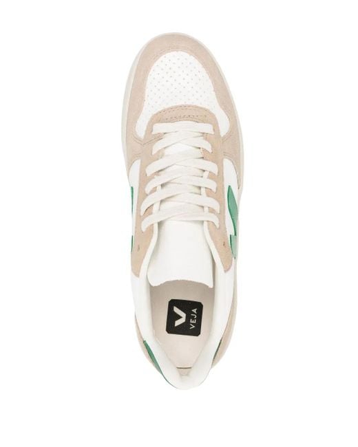 Veja Natural Sneakers Mit Logo-Patch