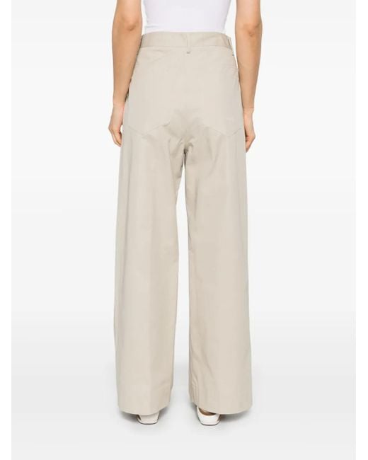 Societe Anonyme White Charlotte Trousers