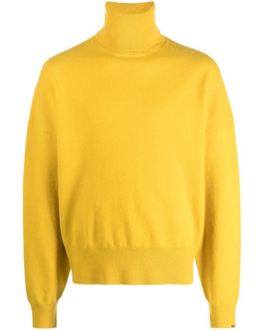 Extreme Cashmere Yellow N°204 Jill Roll-neck Jumper