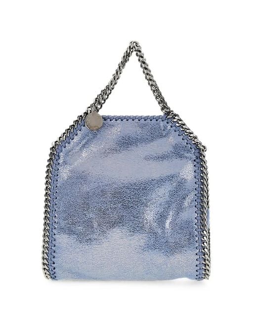 Stella McCartney Blue Falabella Tote Bag