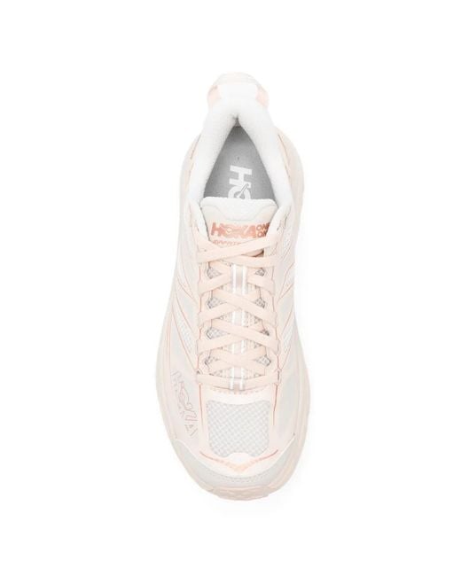 Hoka One One Natural Logo-Detail Sneakers