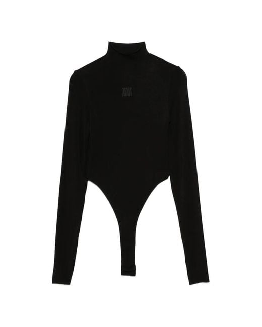 WRSTBHVR Black Amber Long-Sleeve Bodysuit
