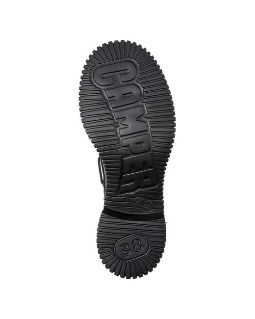 Camper Black Pix London Lace-Up Loafers