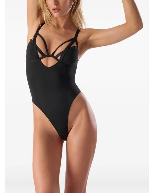 Maison Close Fatale Badpak in het Black