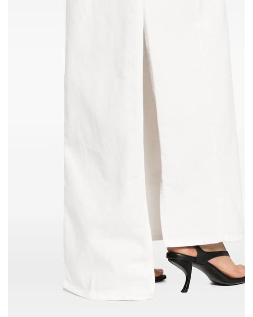 Courreges White Heritage Cotton Skirt