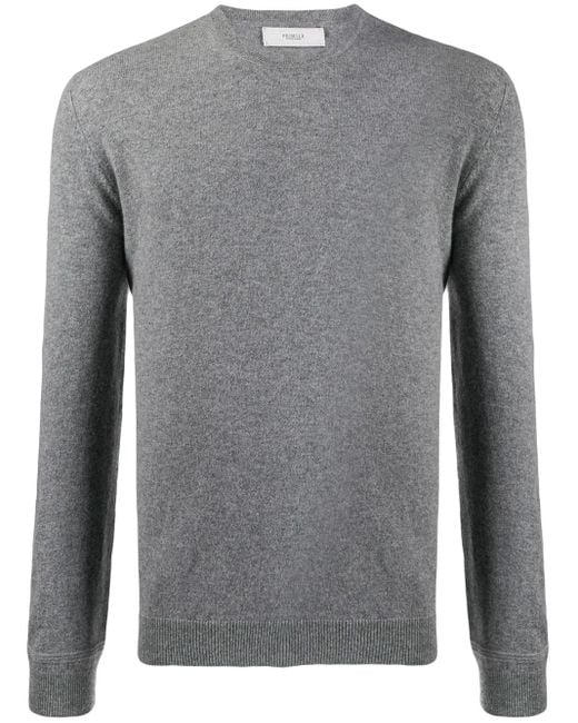 Pringle of Scotland Gray Relaxed-Fit Cashmere Jumper for men