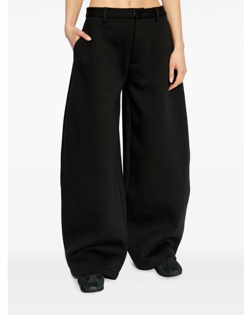 DSquared² Black Icon-Print Trousers