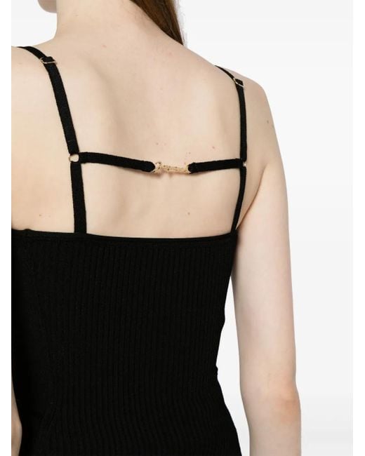 Jacquemus Le Haut リブニット トップ Black