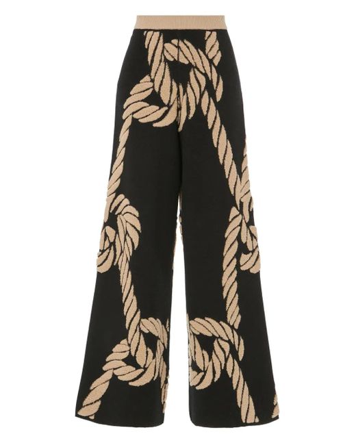 Pantalon À Corde Nouée Temperley London en coloris White