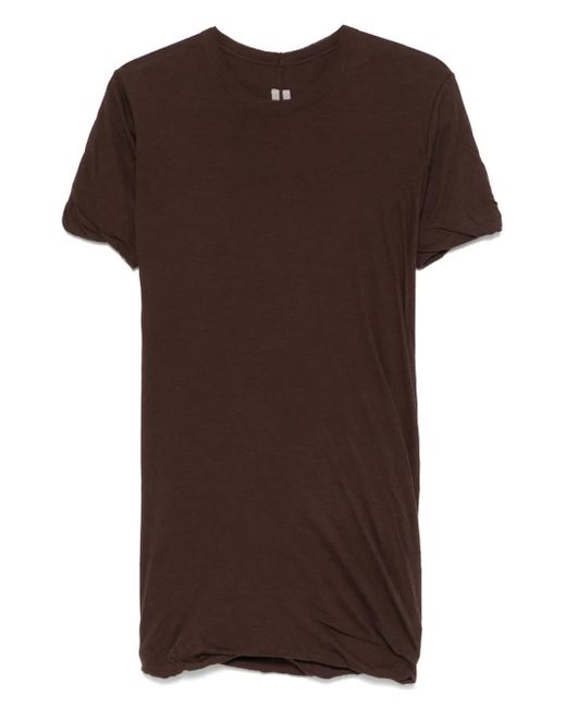Rick Owens Basic T-shirt in Brown für Herren