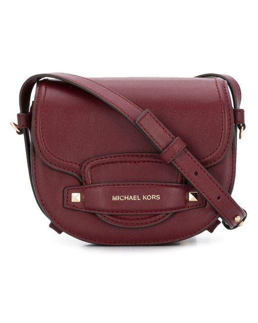 Petit sac porté épaule Carry MICHAEL Michael Kors en coloris Rouge | Lyst