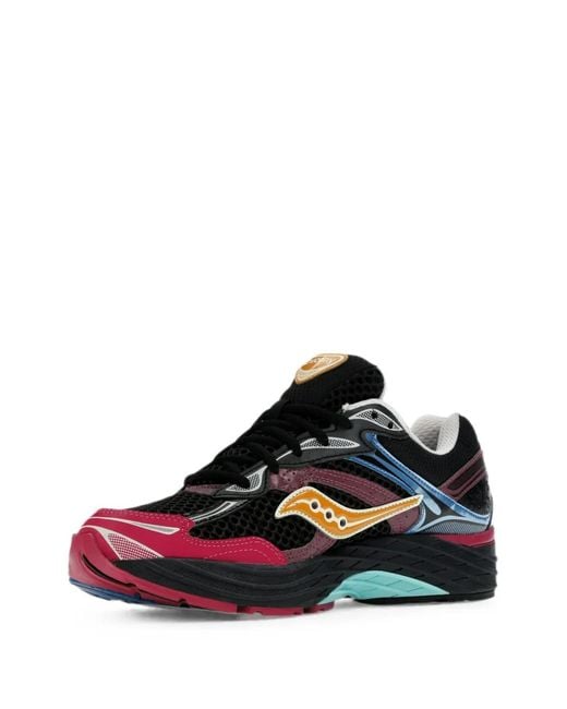 Saucony White Progrid Omni 9 Multi Panels Sneakers for men