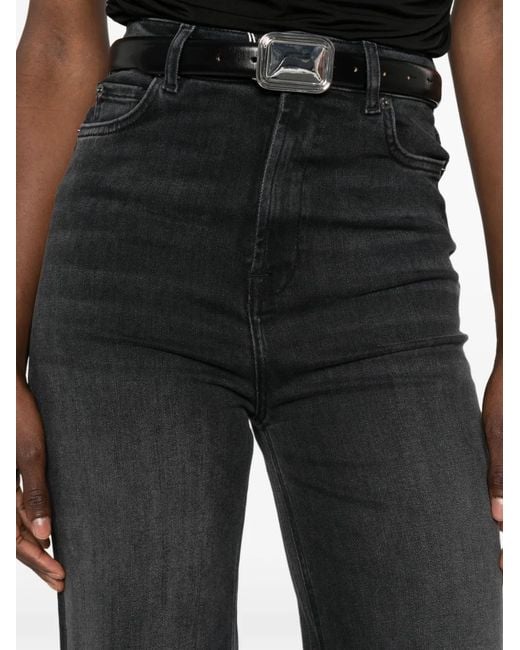 Twinset Black Wide-Leg Jeans