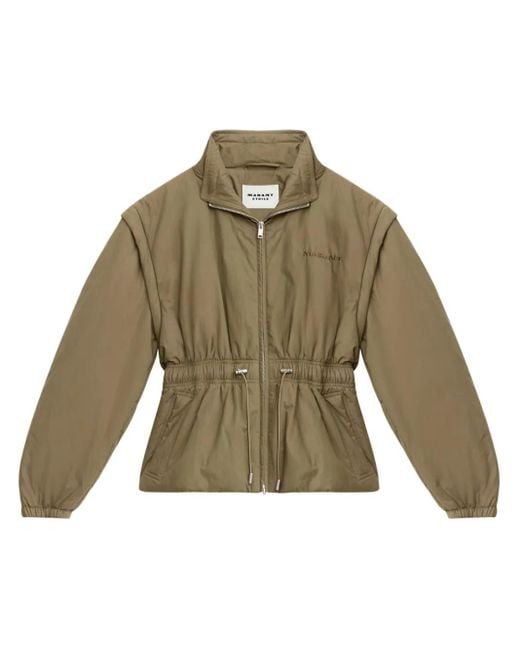 Isabel Marant Green Dastyni Coat