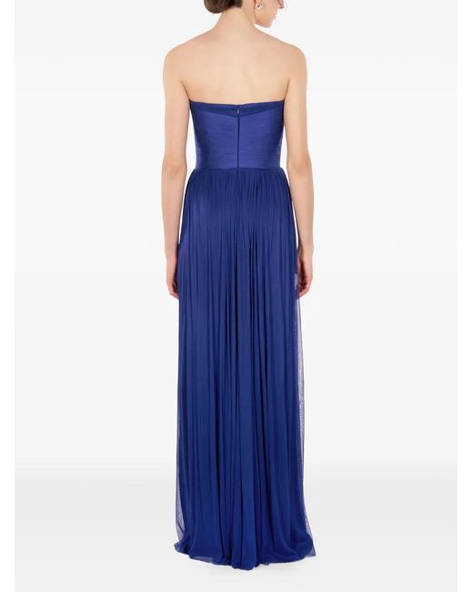 Vestido Largo Sweet 18 IMROSKA de color Blue