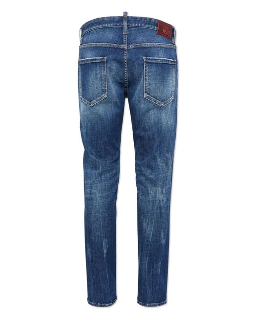 DSquared² Blue Trousers for men
