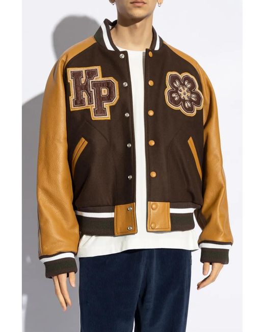 KENZO Brown Boke Flower Jacket for men