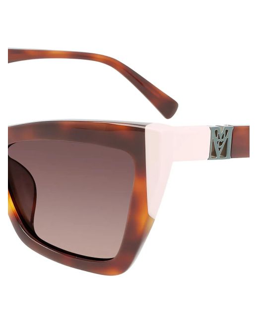 MCM Brown Tortoiseshell-Detail Sunglasses for men