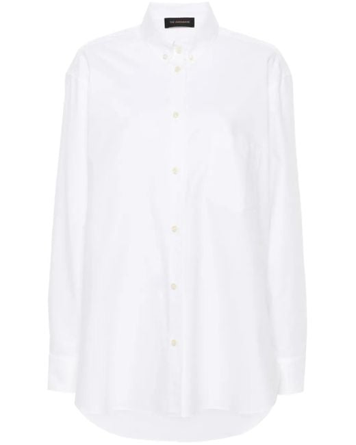 ANDAMANE White Robbie Long-Sleeve Shirt