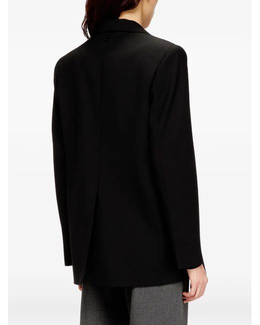 DIESEL Black G-Kess-R1 Single-Breasted Blazer