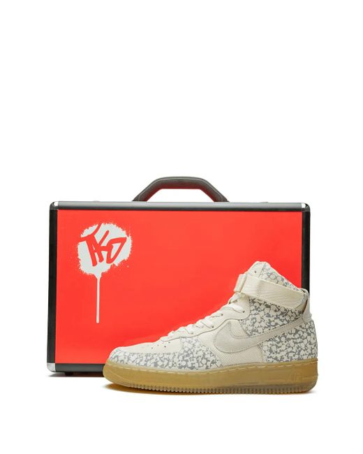 Nike Air Force 1 ハイカットスニーカー Natural