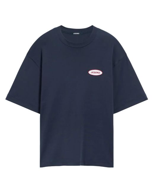 メンズ Jacquemus Stazione Tシャツ Blue