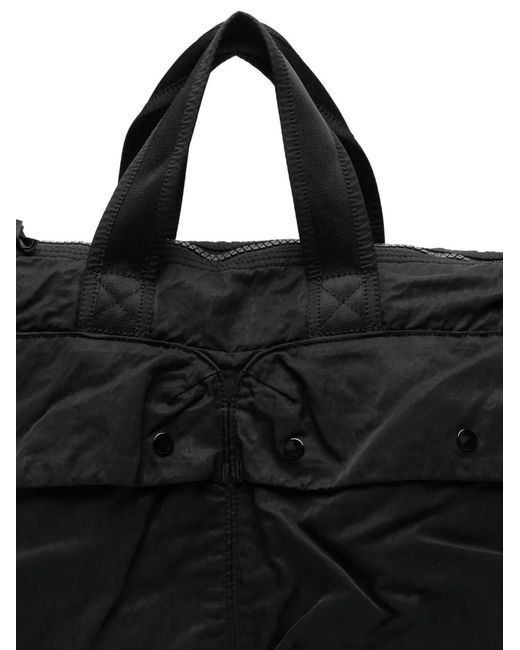 C P Company Black C. P. Company "Nylon B" Tote Bag