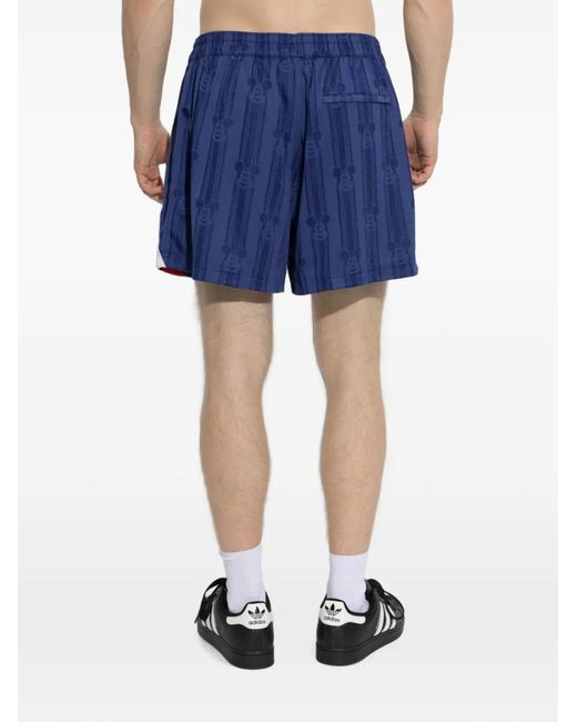 Adidas Blue X Disney X Brain Dead Shorts for men