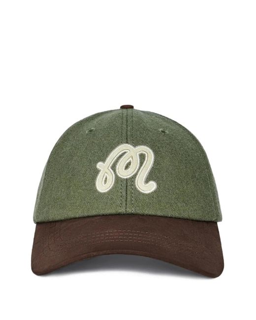 Malbon Golf Green Script Dad Hat for men