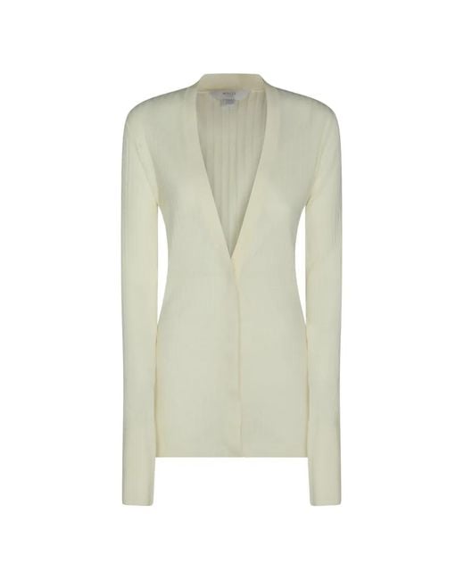 Malo Green Ribbed Knitted Cardigan