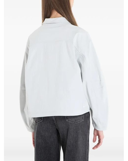 Nike White Veste Bomber Acg