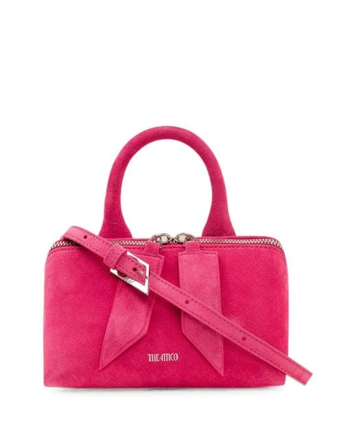 The Attico Pink Mini Friday Tote Bag