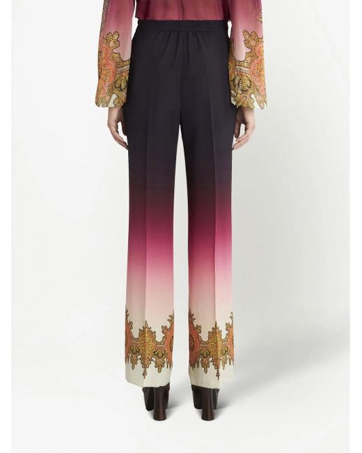 Etro Red Trouser