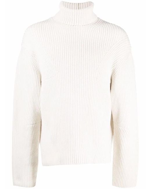 Ambush Multicolor Ribbed Rollneck Jumper for men