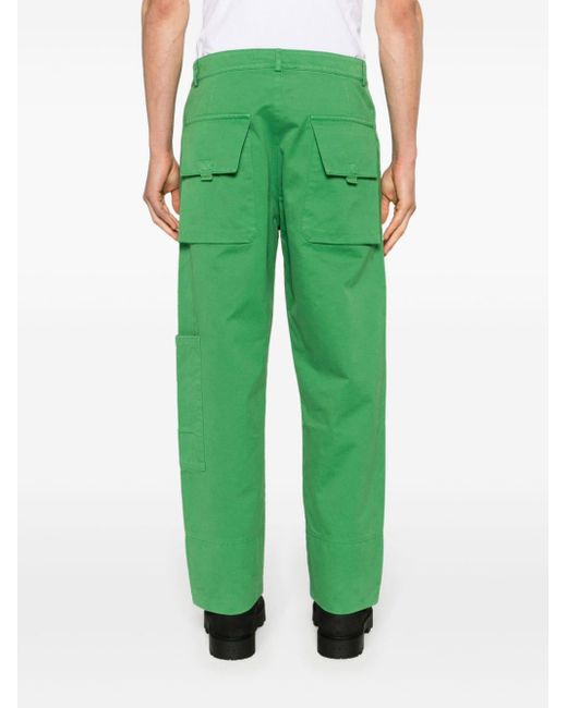 A_COLD_WALL* Green Uniform Straight Trousers for men