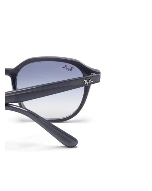 Ray-Ban Blue Square-Frame Sunglasses
