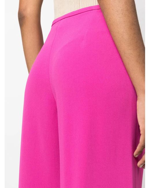 Emporio Armani Pink Cady Trousers