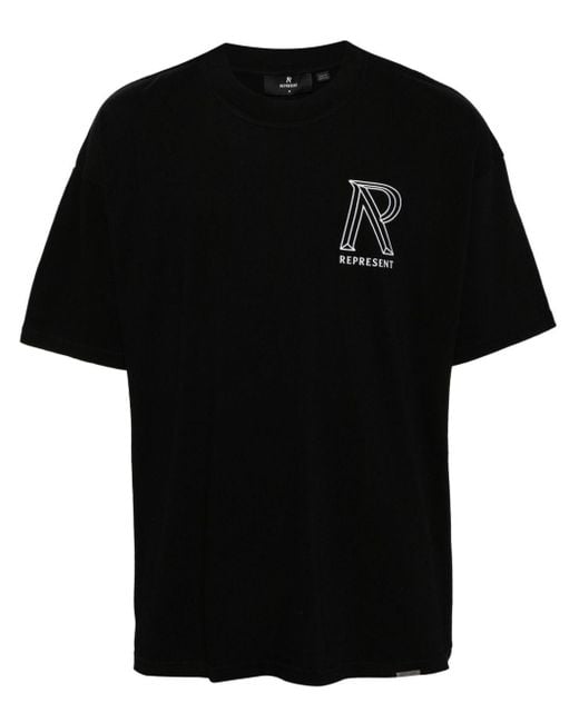 Represent Black St Michael T-Shirt for men