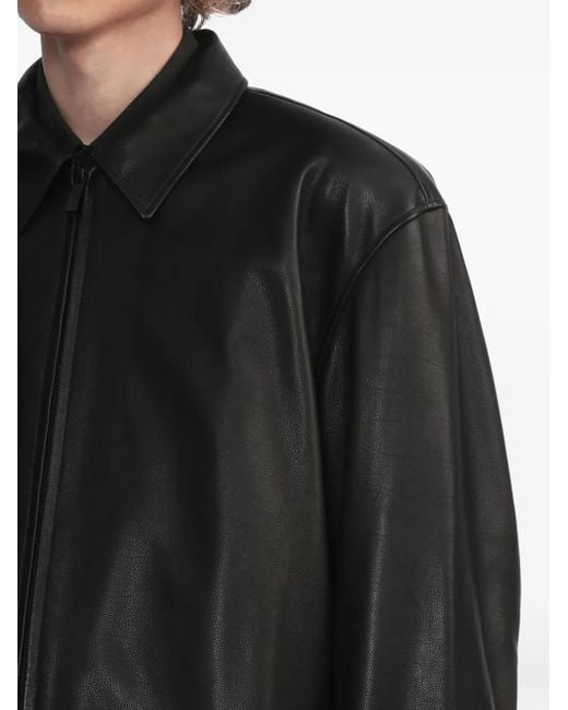 メンズ Fear Of God Rider レザージャケット Black