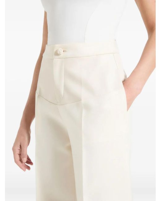 Manière De Voir Blanche テーラードパンツ Natural