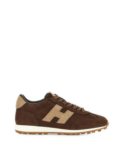 Hogan Brown Sneakers Athletic