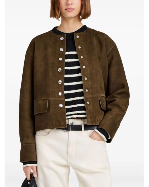 Proenza Schouler スエード ジャケット Brown