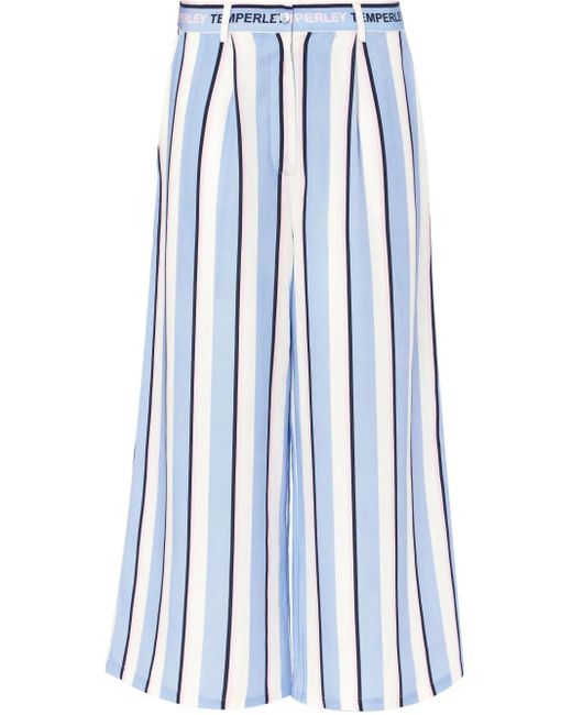 Temperley London Dominque パンツ Blue