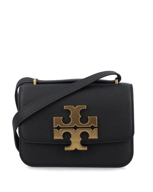 Tory Burch Black Small Eleanor Leather Shoulder Bag