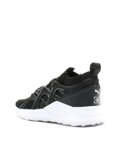 PUMA Black X Les Benjamins Shoku Lace-Up Sneakers