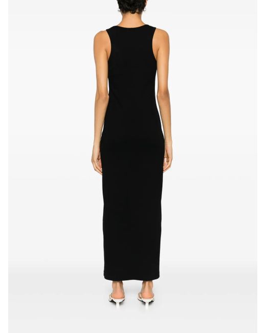 Givenchy Midi-Jurk Met 4G-Plakkaat in het Black