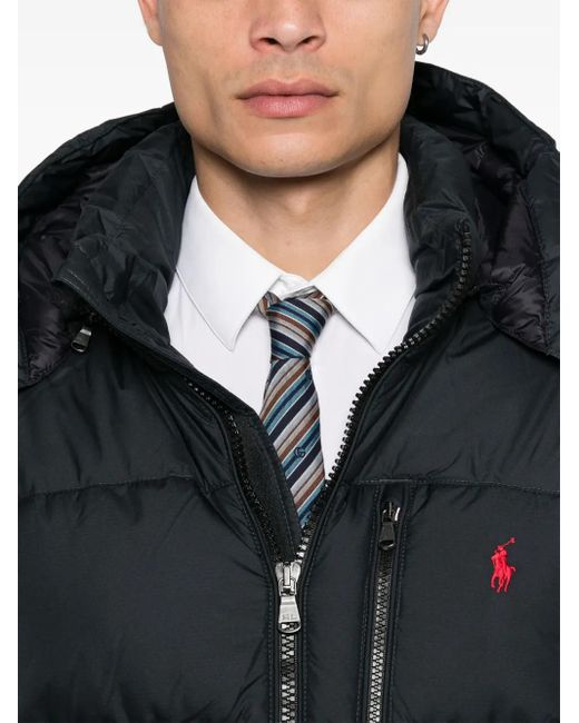 Polo Ralph Lauren Black Decker Down Jacket for men