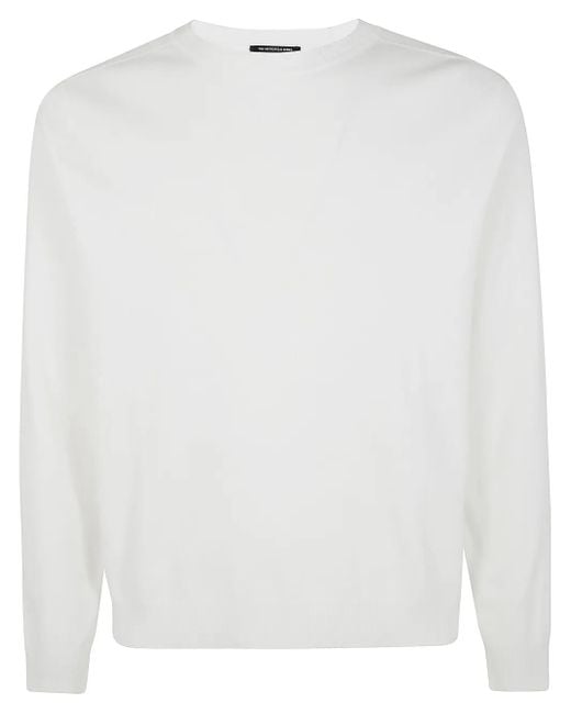 C P Company White The Metropolis Series Cotton Stretch Knit for men