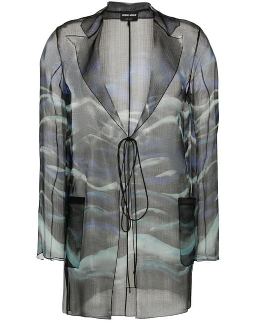 Giorgio Armani Gray Shirts
